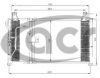 KIA 0K9B261480 Condenser, air conditioning